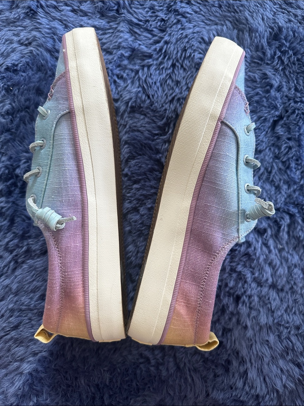 Sperry Pastel Ombre Canvas Slip-Ons